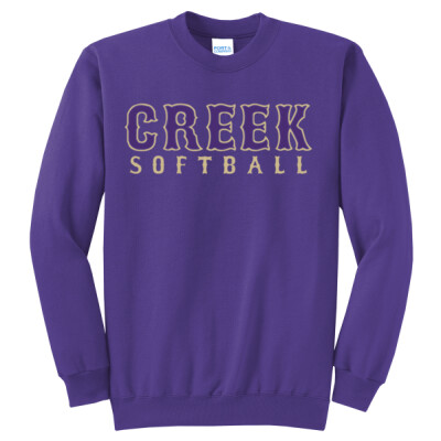 Creek Softball Sweater - Purple Thumbnail