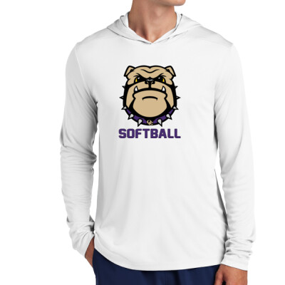 QC Softball Posi-UV Long Sleeve Hoodie Thumbnail