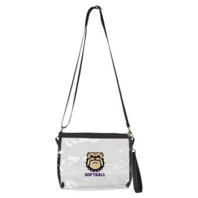 Bulldog Softball Clear Stadium Purse Thumbnail